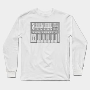 Classic Synthesizer Long Sleeve T-Shirt